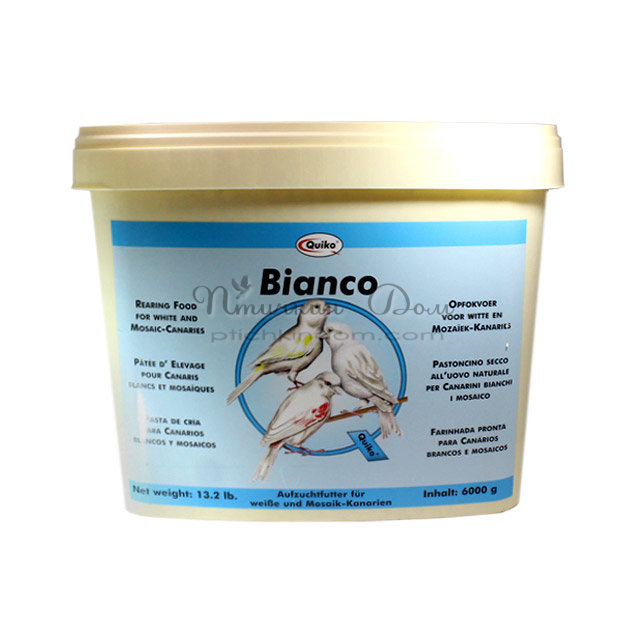 Quiko - Bianco 5 кг (яичный корм для белых канареек)