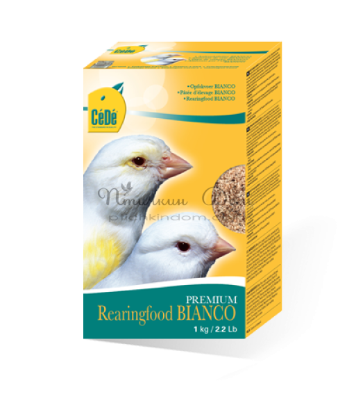 CeDe - Bianco 5 кг - яичный корм для белых канареек (5 х 1 кг)