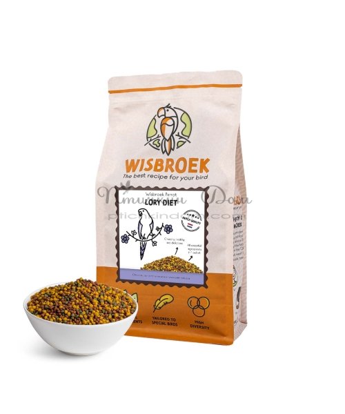 Wisbroek - Lory Diet - гранулы для лори и других нектароядных 1 кг