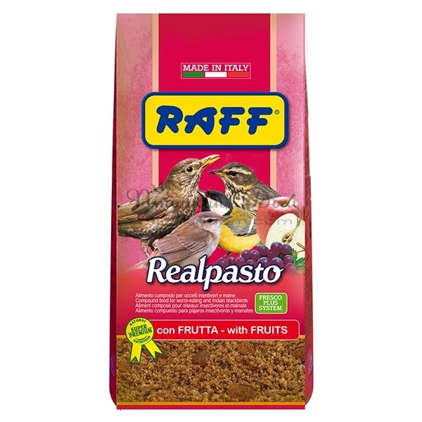 RAFF - Realpasto - Мягкий корм по 1 кг (соловей, скворец, дрозд и т. Д.)