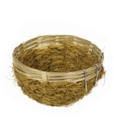 Сизалевое волокно - Плетеное гнездо с кокосом