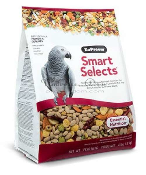ZuPreem Smart Selects® Средние / Крупные птицы 1,8 кг (гранулы)