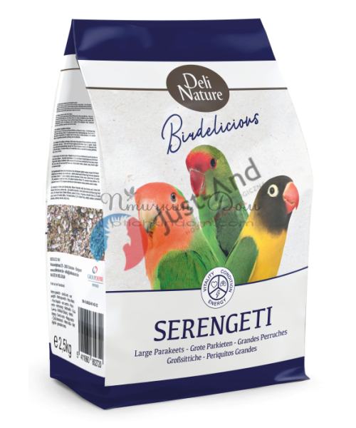 Deli Nature - Birdelicious - Серенгети - Большие попугаи 2,5 кг - неразлучник