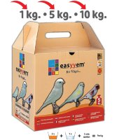 Easyyem - Яичный корм для белых (бьянко) канареек 1 кг фасовка
