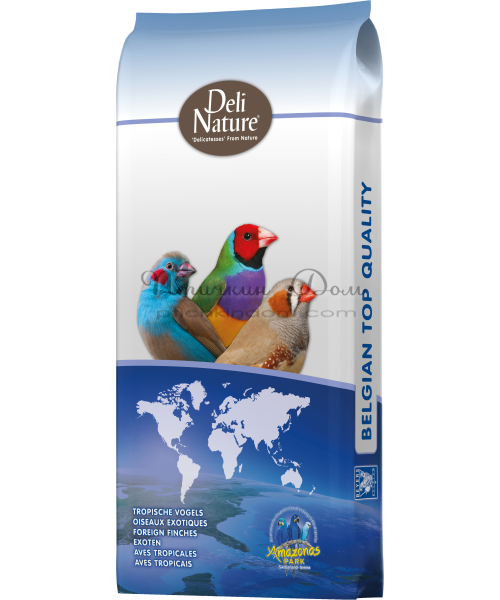 Deli Nature - 43 Смесь для мелких африканских птиц - 20 кг (Африканская астрид, Мозамбикский кроншнеп)